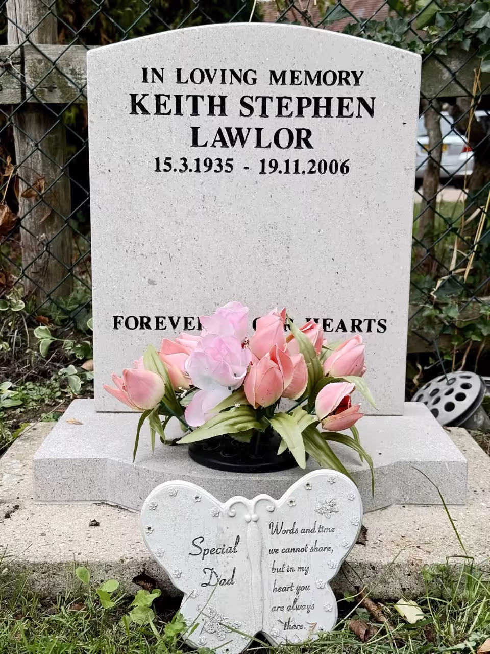 Small headstone