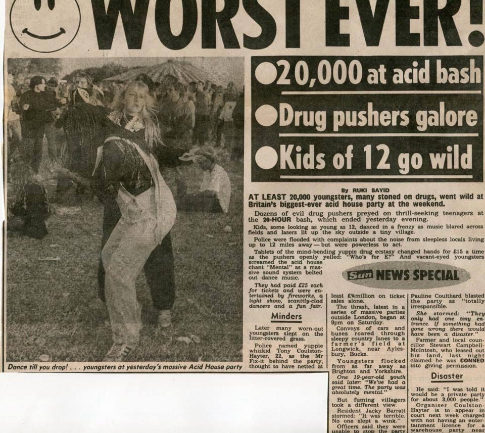 Sunrise 'Back to the future' Rave